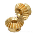 Toy Brass Straight Bevel Gear with Hub